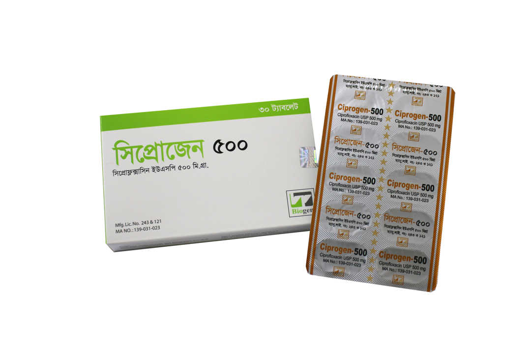 Ciprogen 500 Tablet 10X3