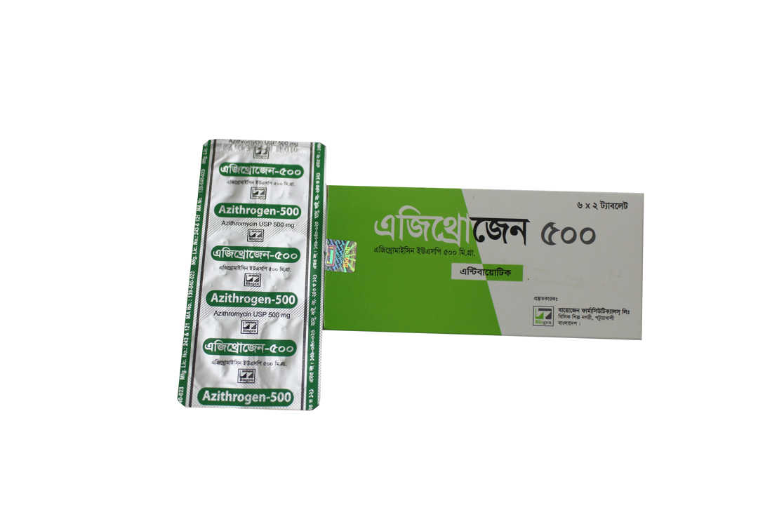 Azithrogen 500 Tablet 2X6