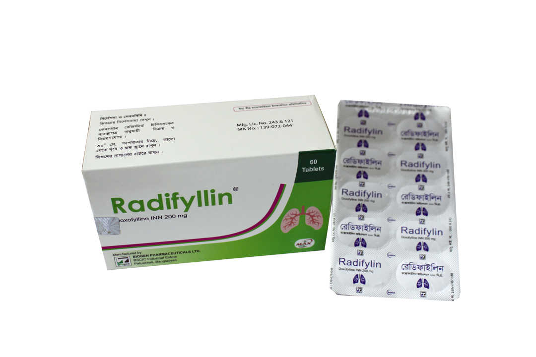 Radifylline 200mg 6x10